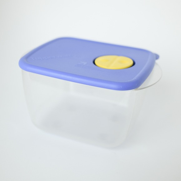 Tupperware Other - Tupperware Rock N Serve Medium Container + Lid 6-1/4 Cup 3384A-3 Blue